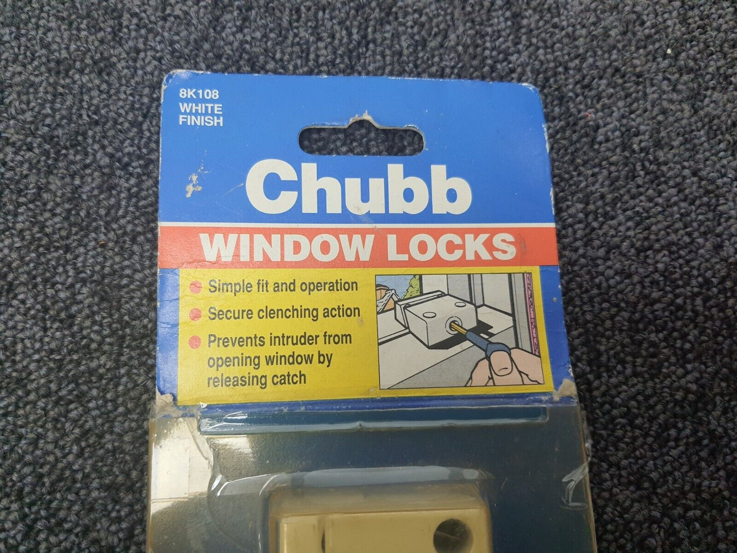 CHUBB 8K108 Sash Window Locks (pack of 2)